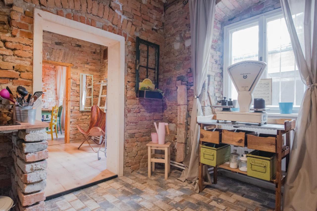 Accommodation At The Folklore Apartment Bratislava Bagian luar foto
